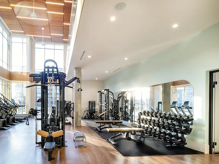 Two-story state-of-the-art fitness center