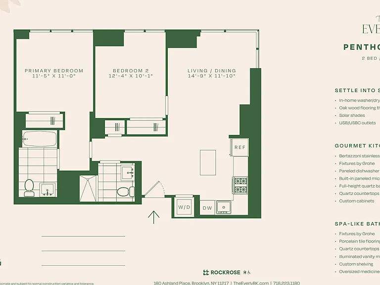 180 Ashland Pl #Penthouse 1 — Photo 2