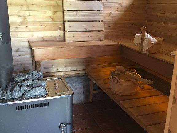 Hot Sauna room
