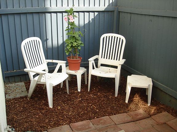 Downstairs Patio