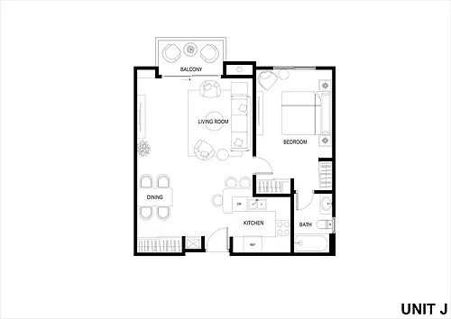 Floor plan Tujunga