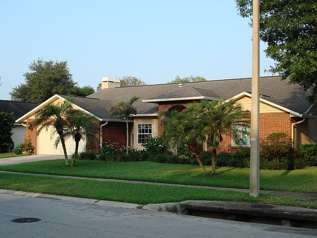 East-facing view