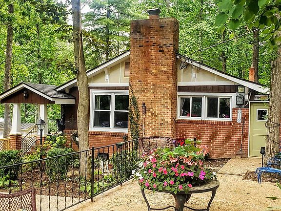 Fresh paint on the gable 