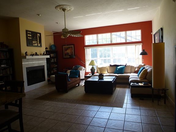 Great room opens to kitchen