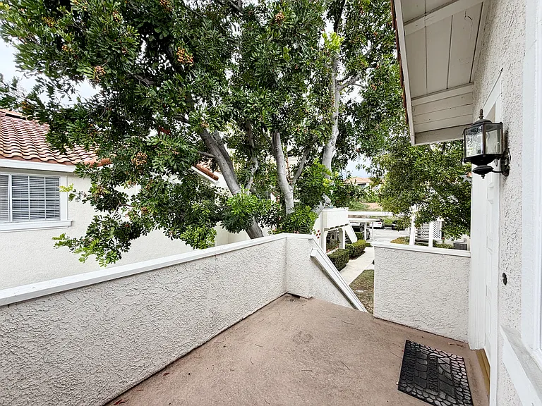 View from deck