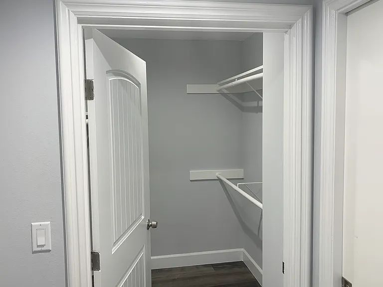 primary bedroom has a 2nd walk in closet, in addition to the large walk in closet