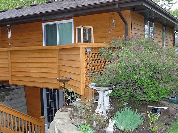 Walk out lower and balcony