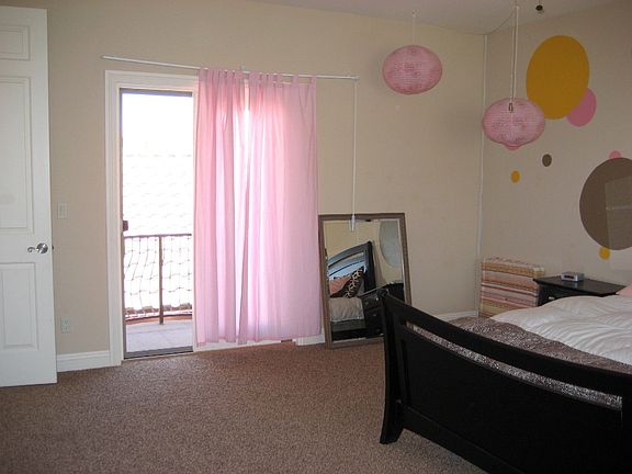 Doors to Balcony in 2nd Bedroom