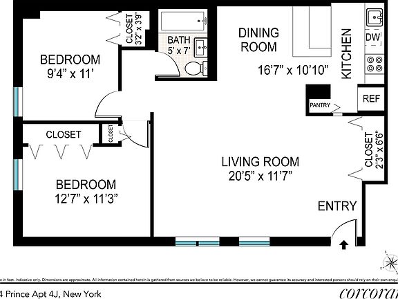 2nd image of 14 Prince St APT 4J