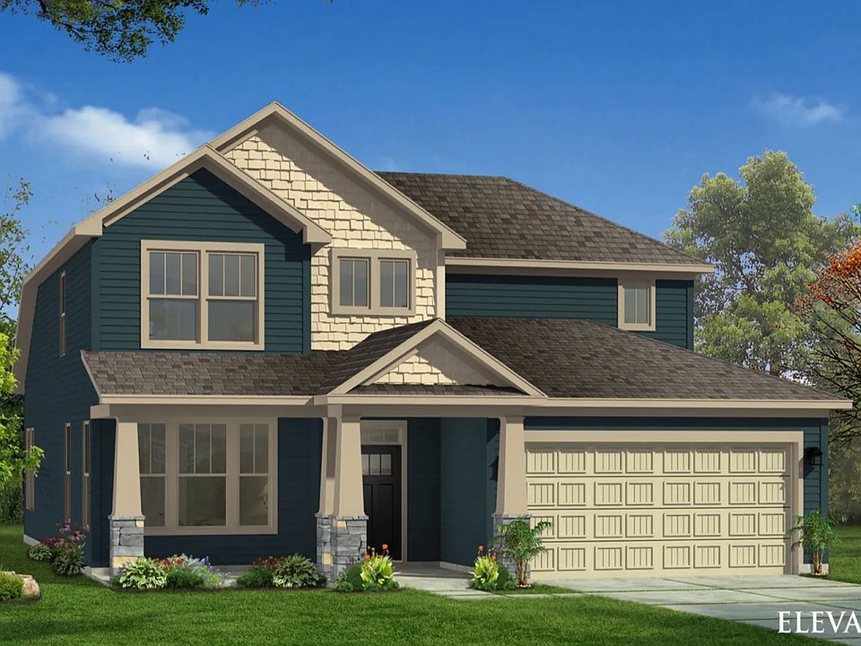 Rendering of elevation 10 of The Middleton Design by DRB Homes