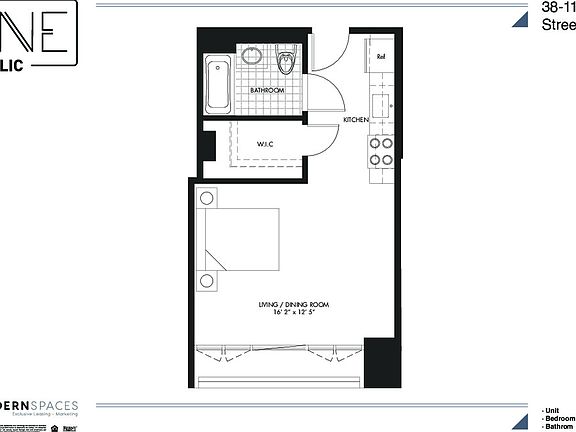 2nd image of 38-11 31st St #3CC