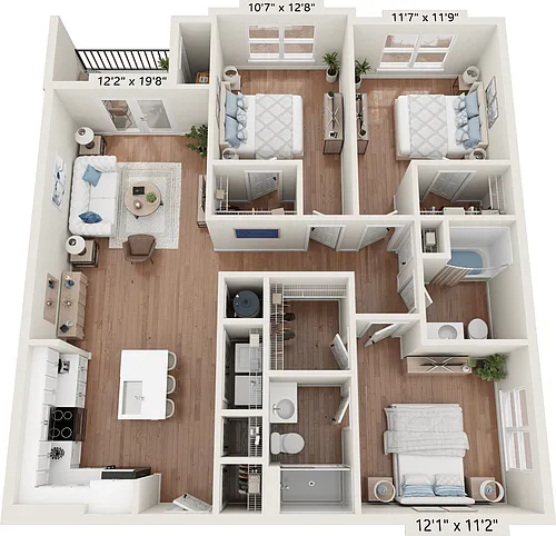 Floor plan C1