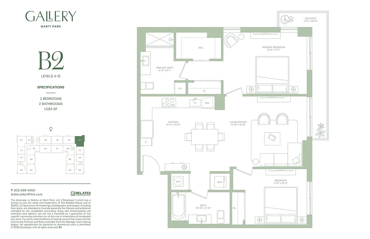 Floor plan B2