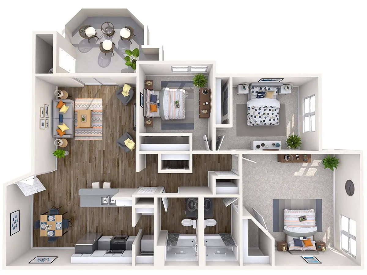 Floor plan C1