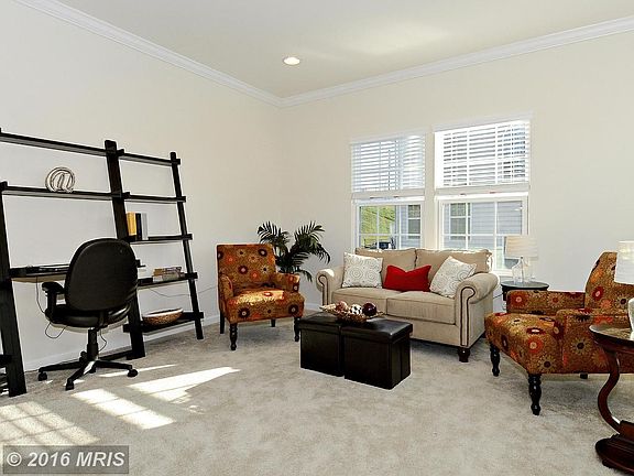 Living/Study with French Doors