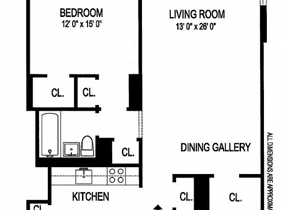 2nd image of 201 E 19th St APT 3B