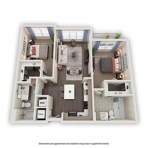 Floor plan Olive Platinum