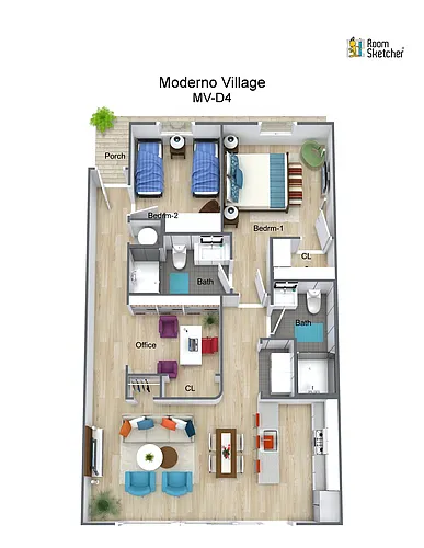 Floor plan E27