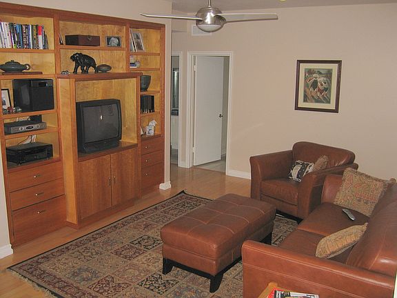 Family Room w/Built-In Entertainment Center