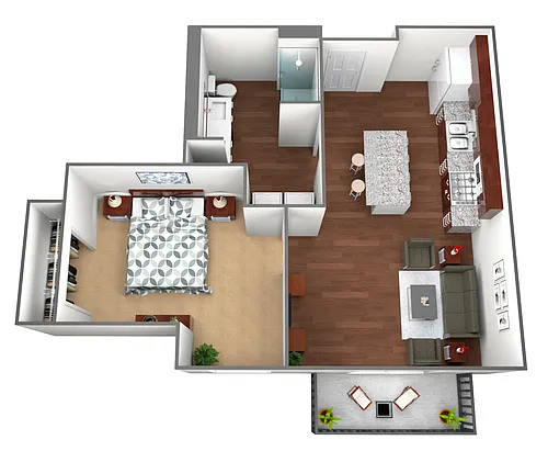 Floor plan Ballybay-ADA