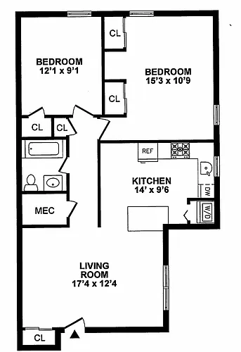 Floor plan B1A-765