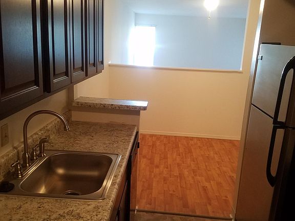 View into the dining/living room