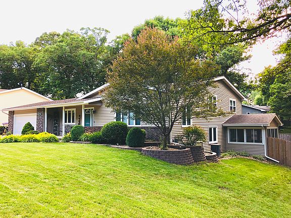 North east side of home