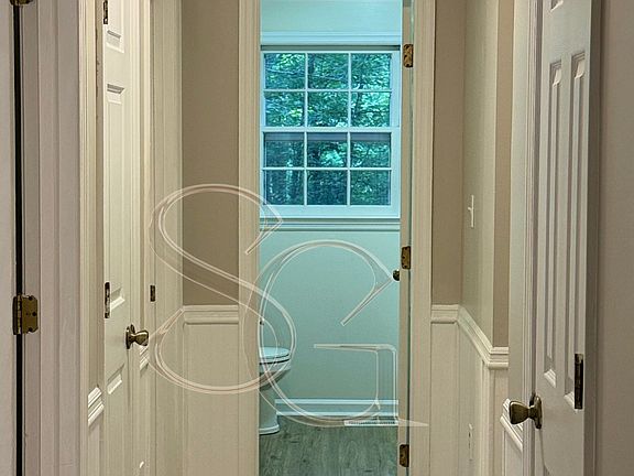 Hallway to guest bedrooms