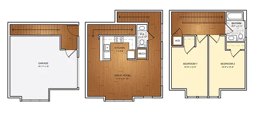 Floor plan BMI - Rockland W/Garage