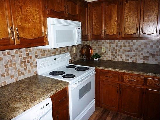 New tile and countertops