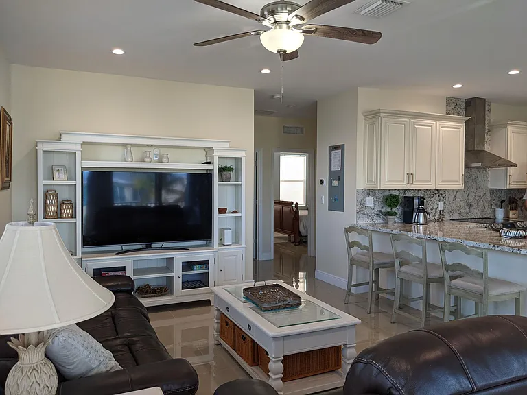 View when you come into the home.