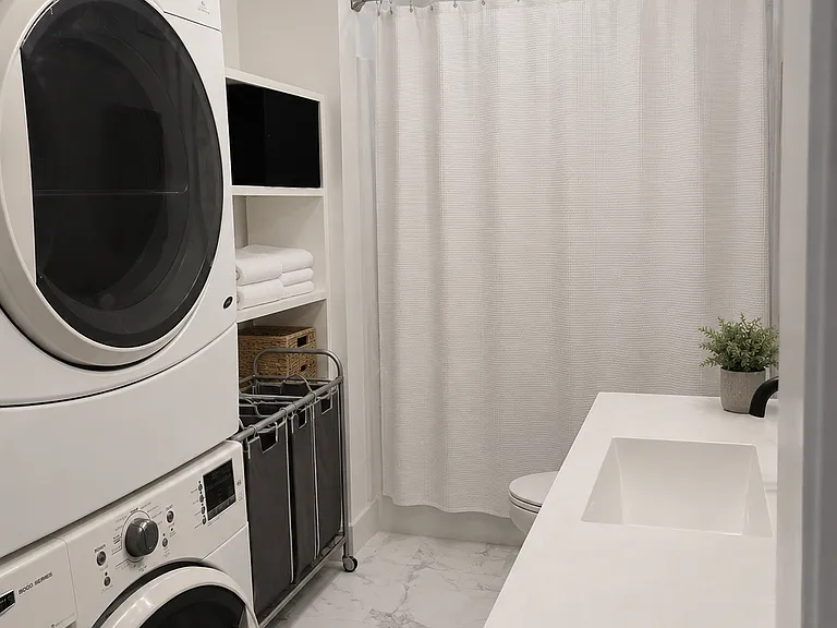Upstair Bathroom and Laundry