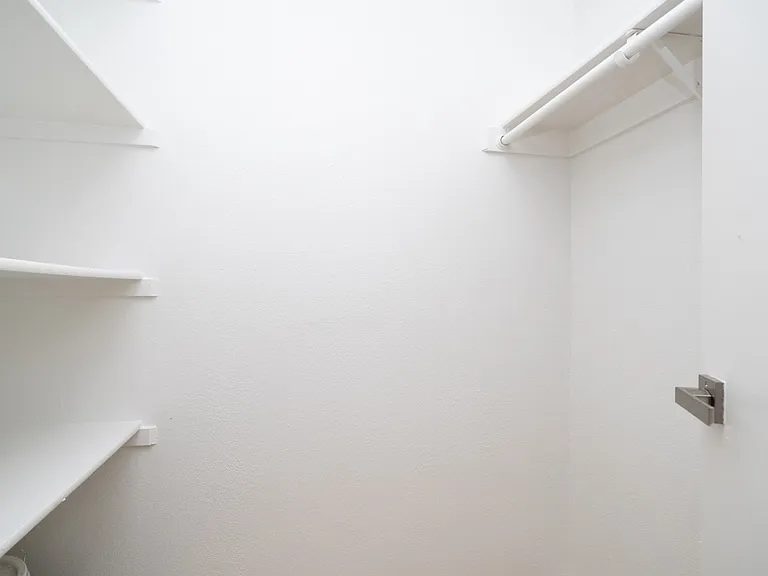 Upstairs closet