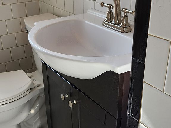 Newly renovated bathroom.