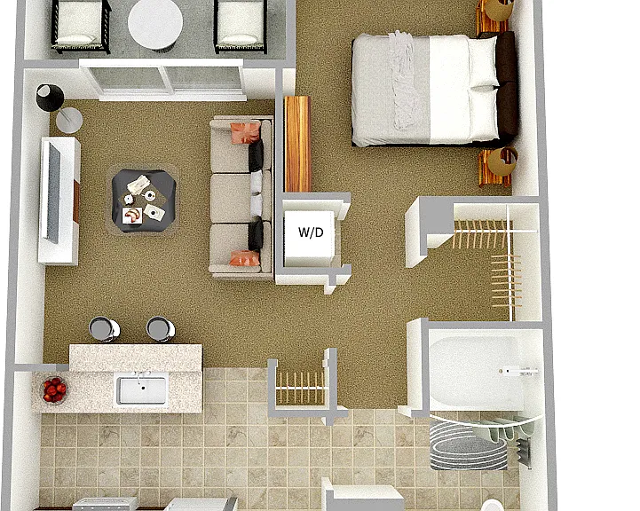 The Imperial | 1 Bedroom | 1 Bathroom