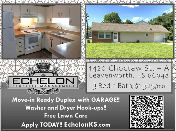 1420 Choctaw St., 1420 Choctaw St APT A, Leavenworth, KS 66048