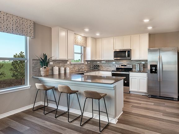 Plan 2245 Kitchen as modeled at Deer Crest