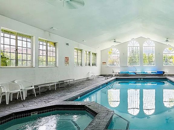 Community pool, and hot tub