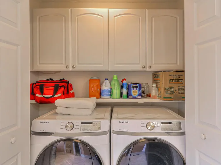 Laundry in primary bathroom- washer and dryer included!