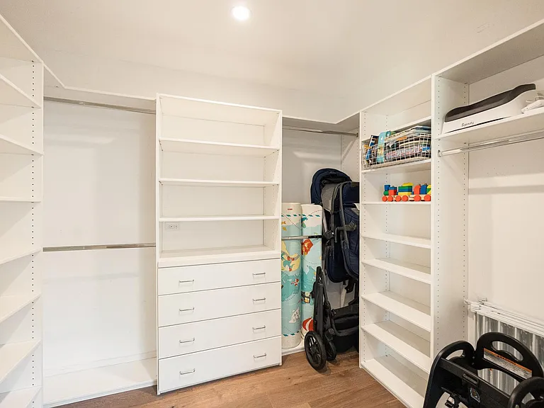 Enjoy ample storage space in the walk-in closet, along with a wide variety of specific amenities tailored to fit the needs of your stay.