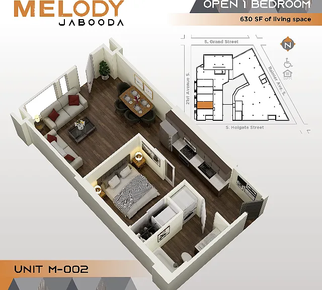 Melody Jabooda Apartments — Photo 84