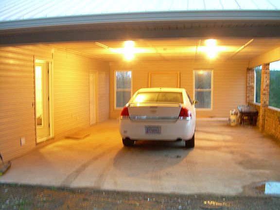 Two Car Carport, Plus Outside Storage