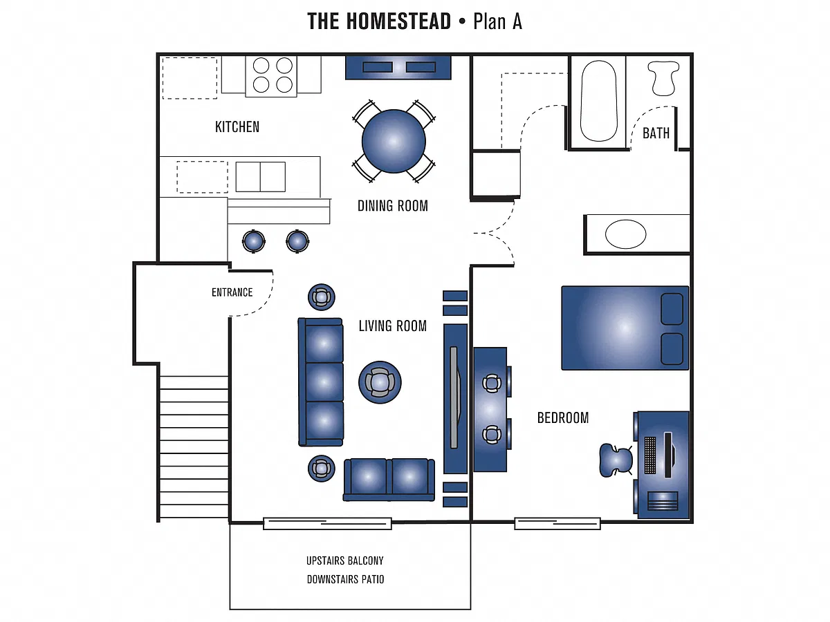 Floor plan Plan A