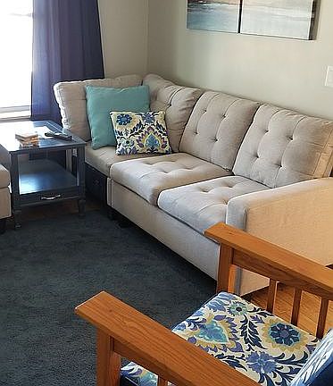 Downstairs living area
