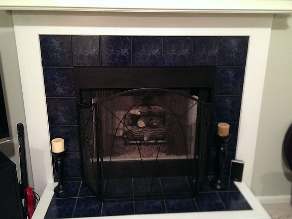 Gorgeous fireplace