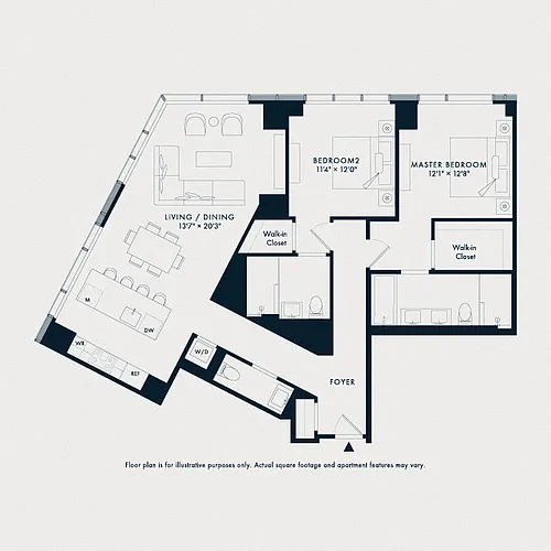 Floor plan Waterline 2: B9