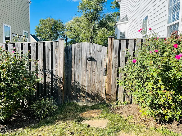 Separate entrance.