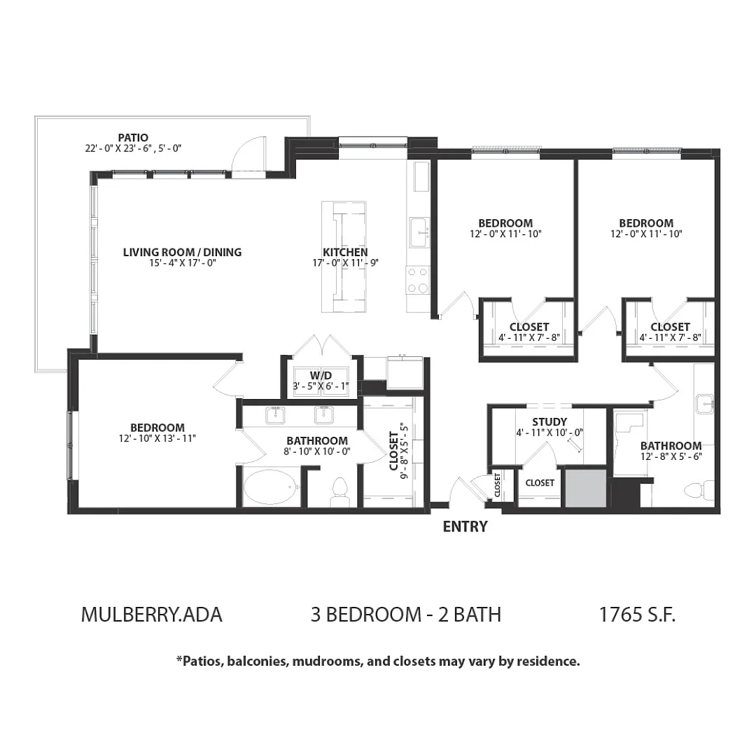 Floor plan Mulberry.ADA