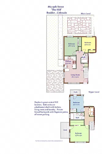 Floor plan 4 Bed 2 Bath