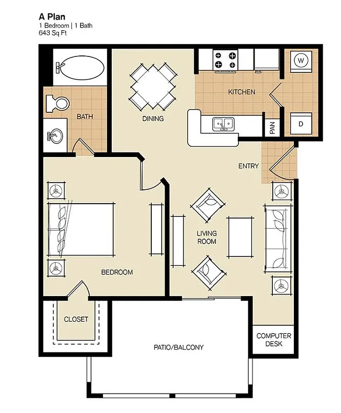Floor plan A